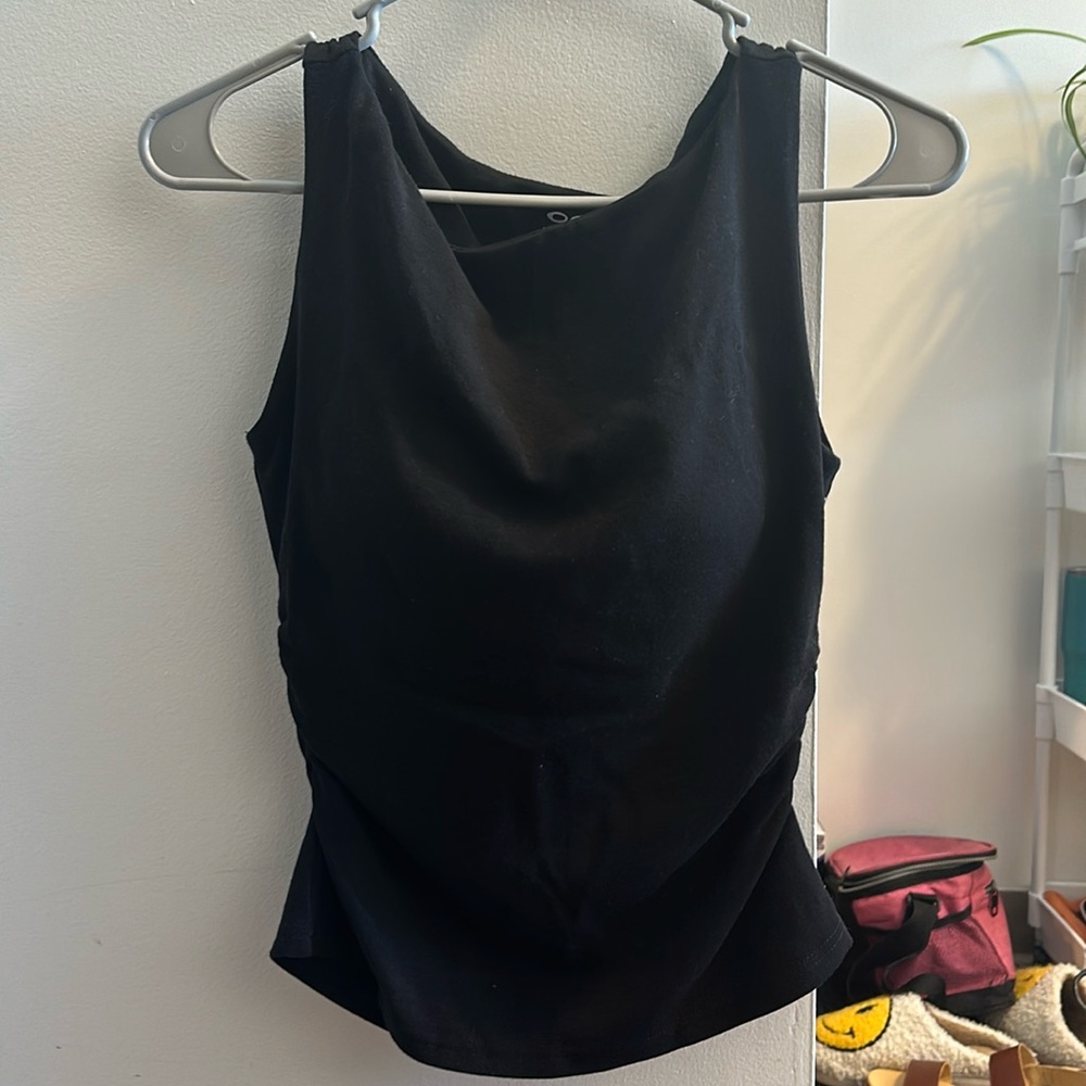 OGL fitted black tank top